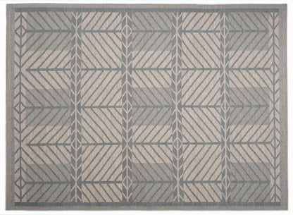 Handwoven Kilim Rug, Grey Cream Sunburst Geometric Flatweave Rug, Scandinavian Star Pattern Wool Rug