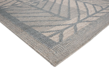 Handwoven Kilim Rug, Grey Cream Sunburst Geometric Flatweave Rug, Scandinavian Star Pattern Wool Rug