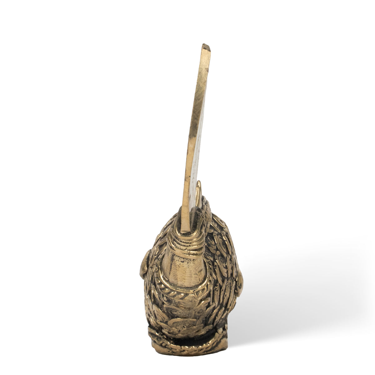 Handcrafted Brass Fish Sculpture – Traditional Indian Dhokra Tribal Art Home Decor