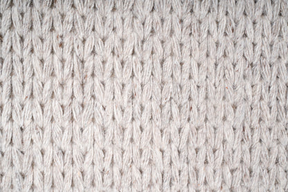 Handwoven Natural Grey Wool Area Rug | Soft Textured Flatweave Rug for Modern, Scandinavian & Rustic Interiors